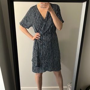 Babaton Wallace Wrap Dress in Medium